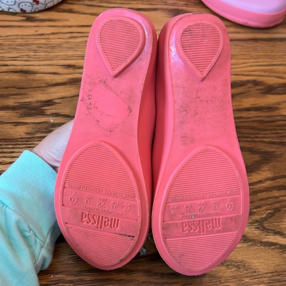 Girls Mel by Mini Melissa Star Flats - Picture 4 of 5